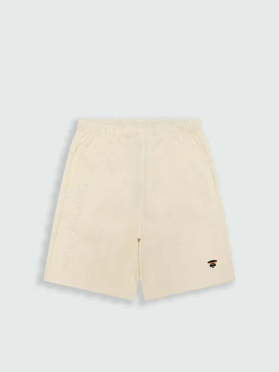 AAPE Quần Nỉ Ngắn Nam - Moonface sweat shorts