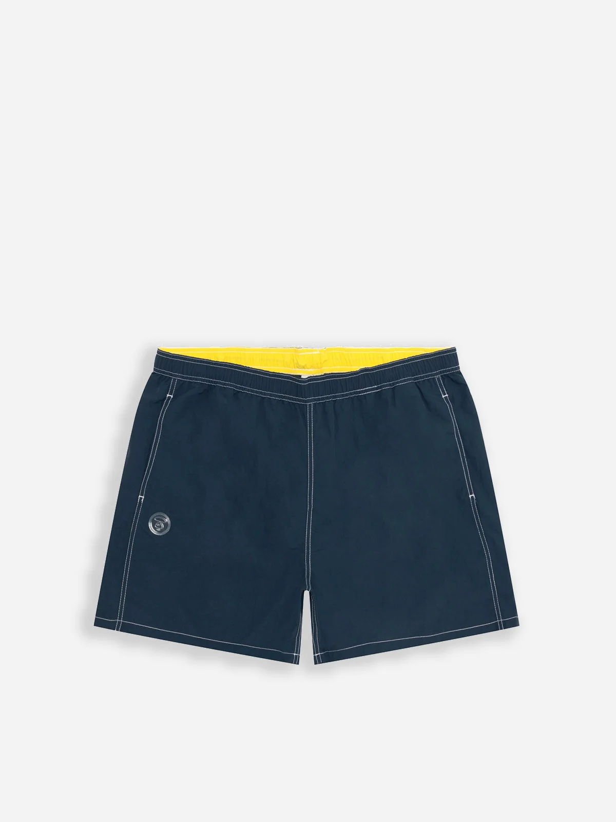AAPE Quần Ngắn Nam - AAPENOW moonface logo woven shorts