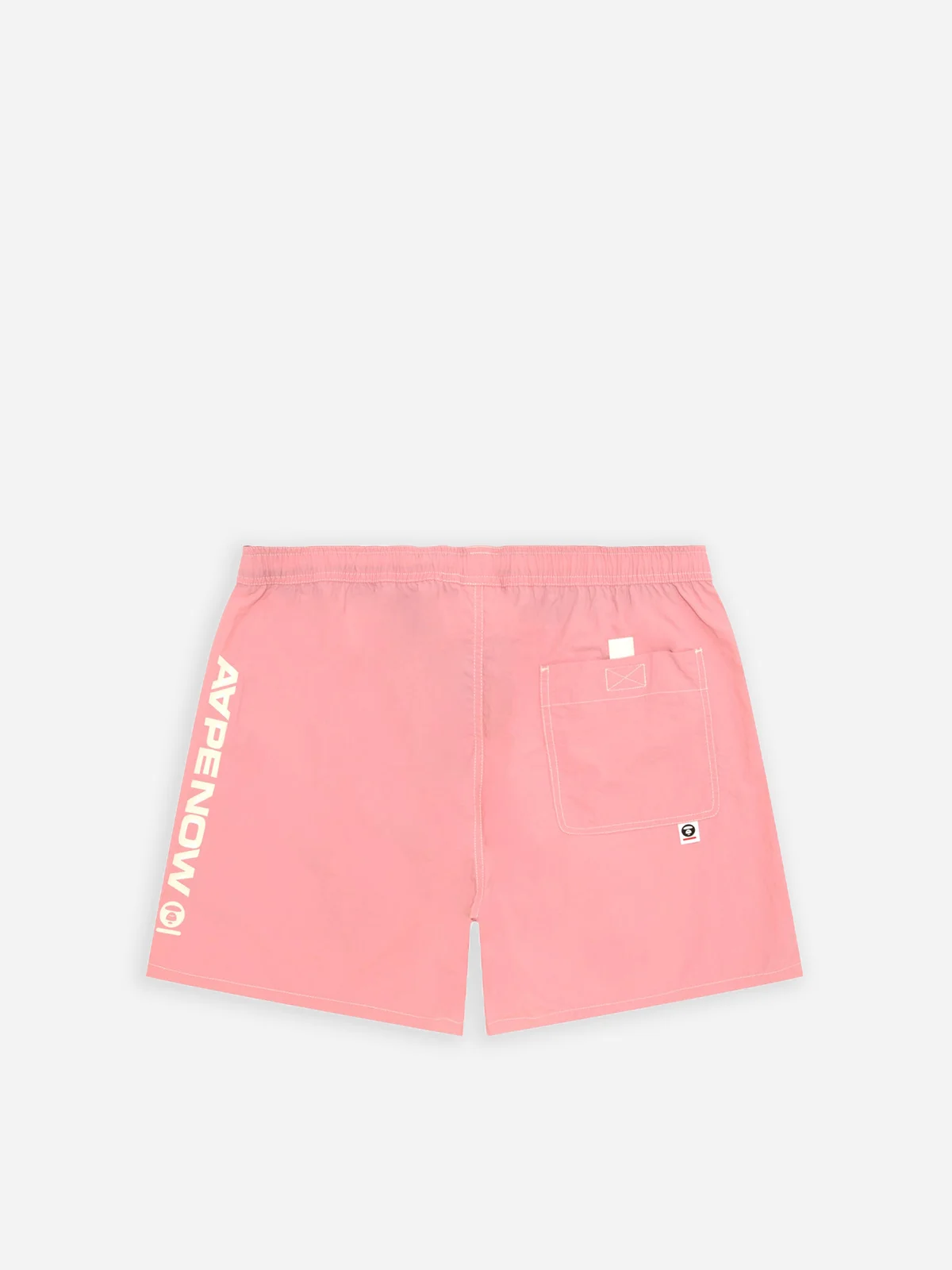 AAPE Quần Ngắn Nam - AAPENOW moonface logo woven shorts