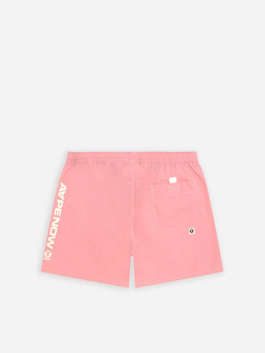 AAPE Quần Ngắn Nam - AAPENOW moonface logo woven shorts