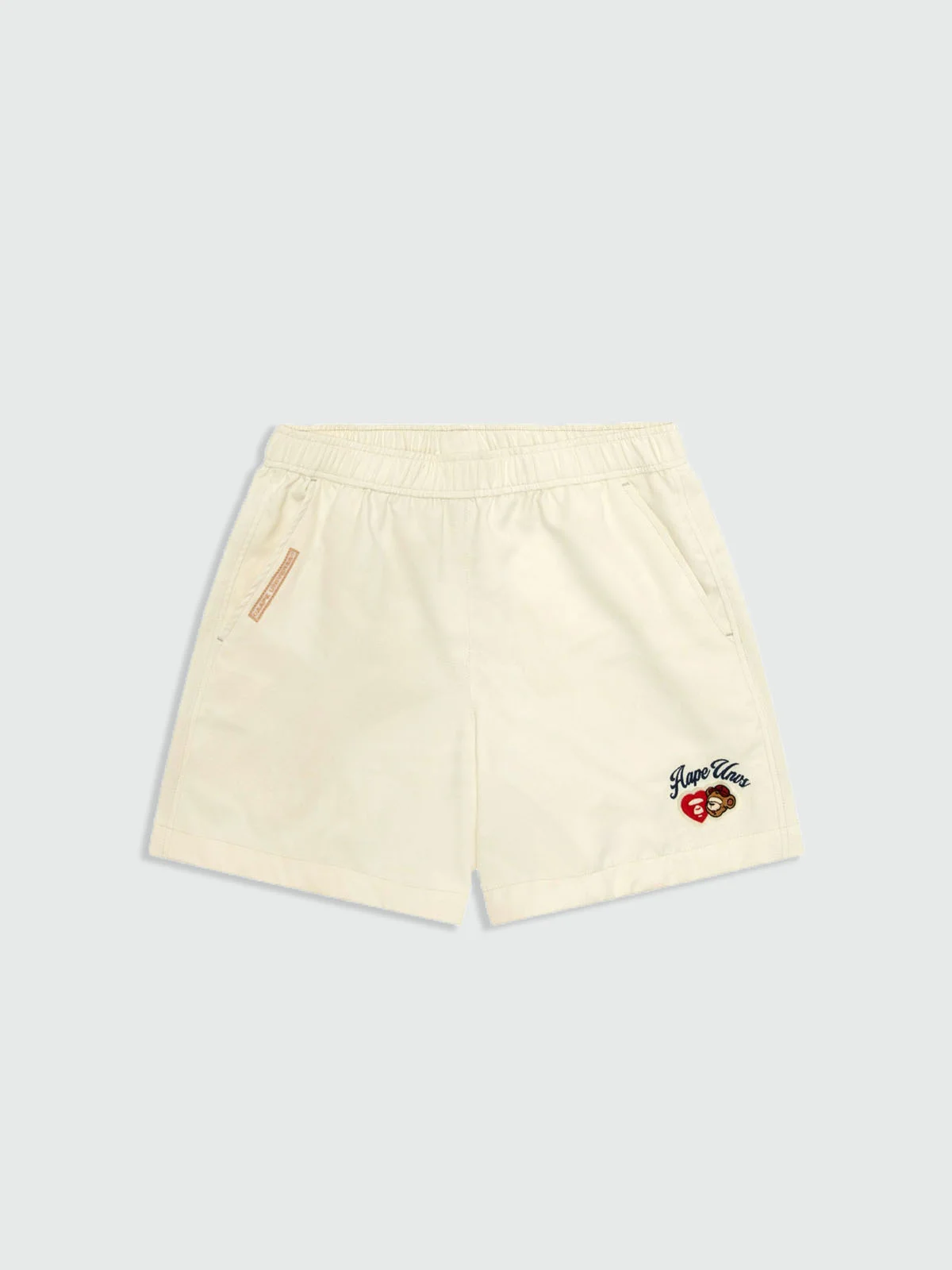 AAPE Quần Ngắn Nữ - AAPEUNVS embroidered shorts