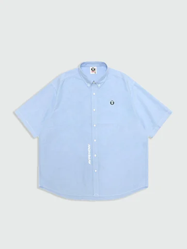 AAPE Áo Sơmi Ngắn Tay Nam - AAPENOW moonface short sleeve shirt