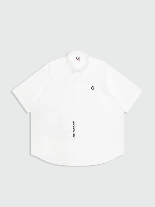 AAPE Áo Sơmi Ngắn Tay Nam - AAPENOW moonface short sleeve shirt