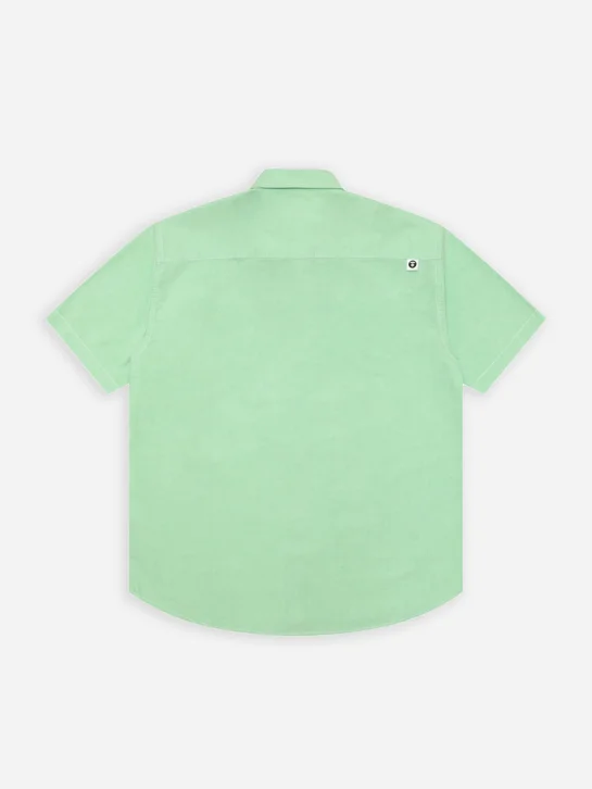 AAPE Áo Sơmi Ngắn Tay Nam - AAPENOW moonface short sleeve shirt