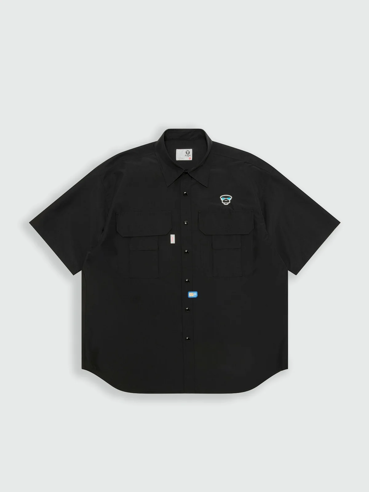 AAPE Áo Sơmi Ngắn Tay Nam - AAPEUNVS utility short sleeve shirt