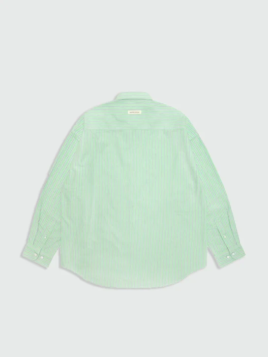 AAPE Áo Sơmi Dài Tay Nam - AAPENOW moonface logo long sleeve shirt