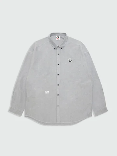 AAPE Áo Sơmi Dài Tay Nam - AAPENOW moonface long sleeve shirt