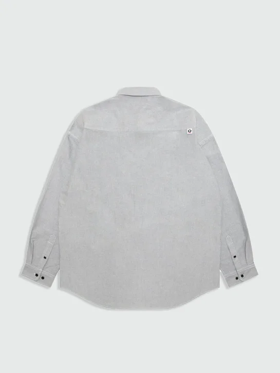 AAPE Áo Sơmi Dài Tay Nam - AAPENOW moonface long sleeve shirt