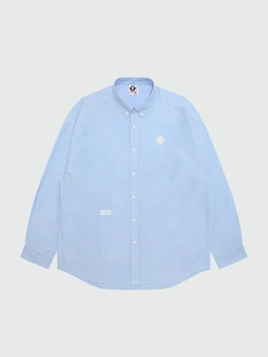 AAPE Áo Sơmi Dài Tay Nam - AAPENOW moonface long sleeve shirt