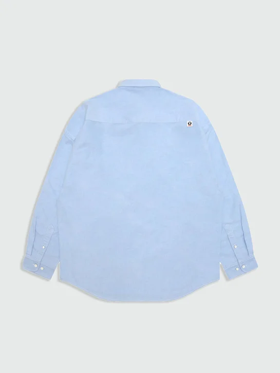AAPE Áo Sơmi Dài Tay Nam - AAPENOW moonface long sleeve shirt