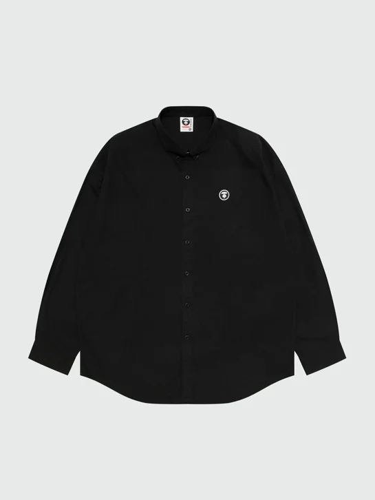 AAPE Áo Sơmi Dài Tay Nam - AAPENOW moonface long sleeve shirt