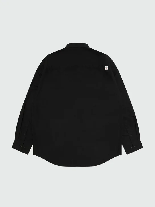 AAPE Áo Sơmi Dài Tay Nam - AAPENOW moonface long sleeve shirt