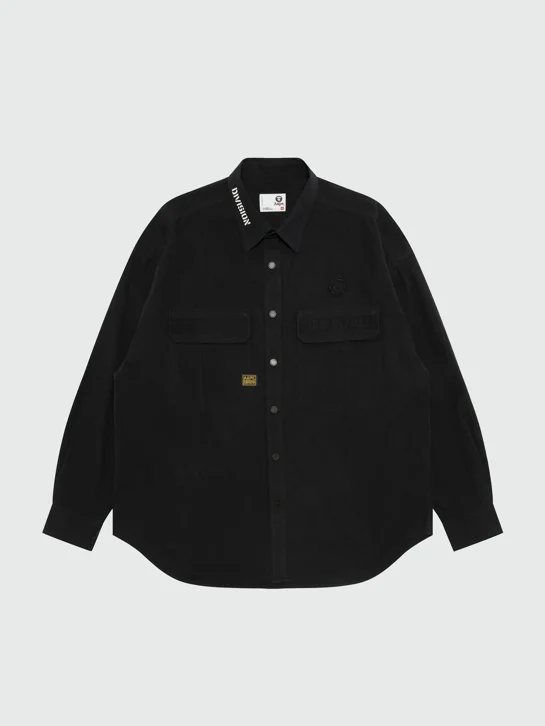 AAPE Áo Sơmi Dài Tay Nam - AAPEUNVS moonface long sleeve shirt