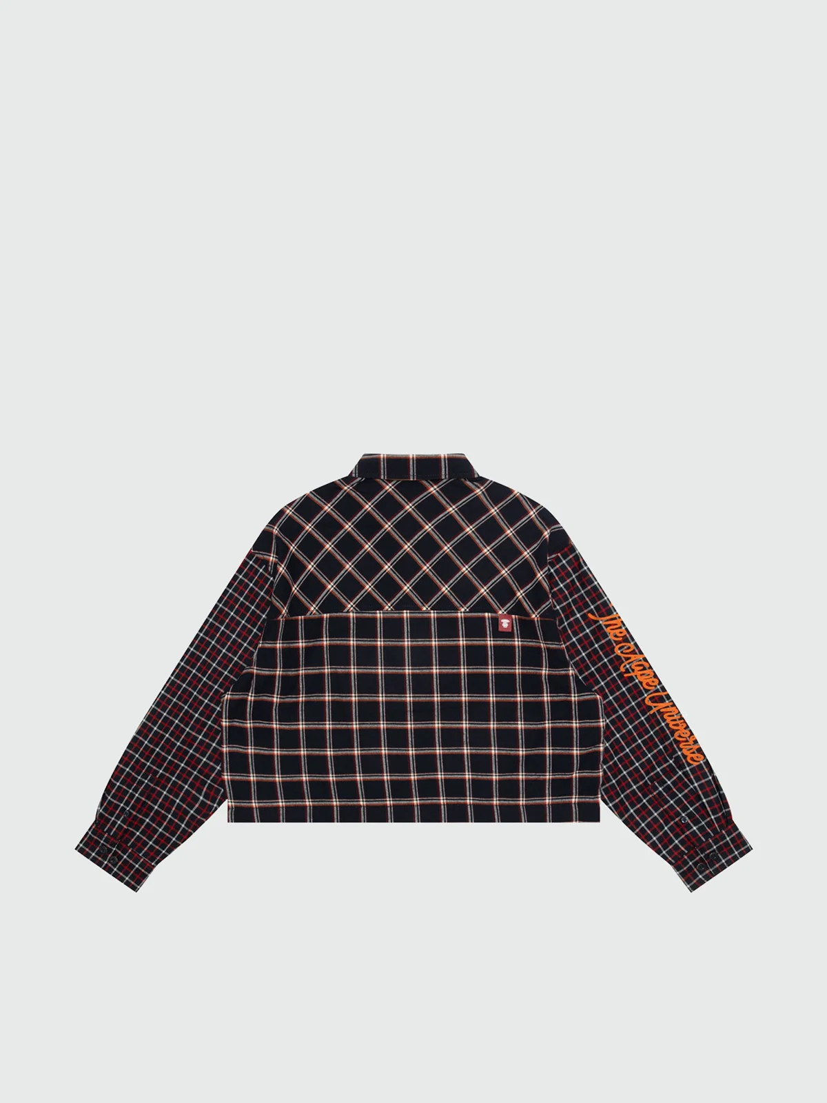 AAPE Áo Sơmi Dài Tay Nữ - AAPEUNVS check long sleeve shirt