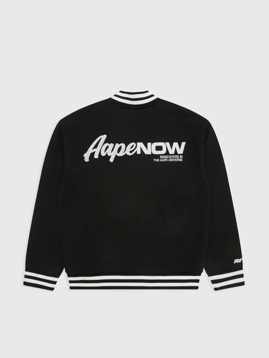 AAPE Áo Khoác Nam - AAPENOW moonface varsity jacket