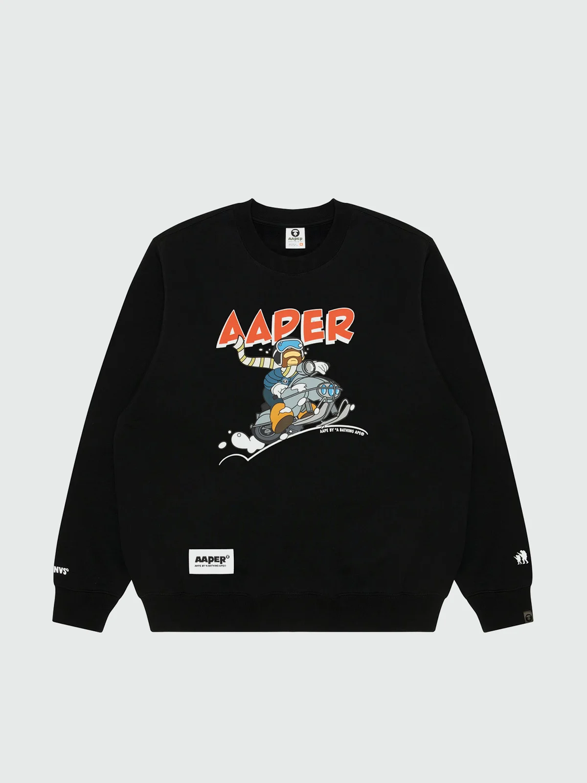 AAPE Áo Sweater Nam - AAPER crew neck sweatshirt