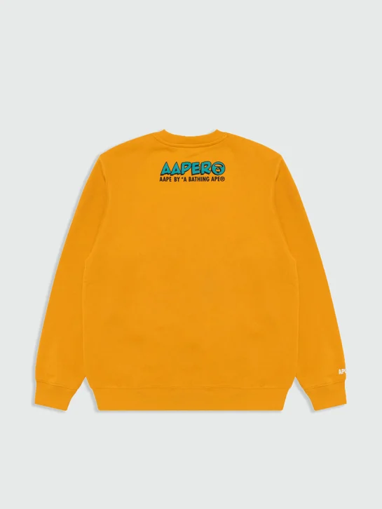 AAPE Áo Sweater Nam - AAPER crew neck sweatshirt