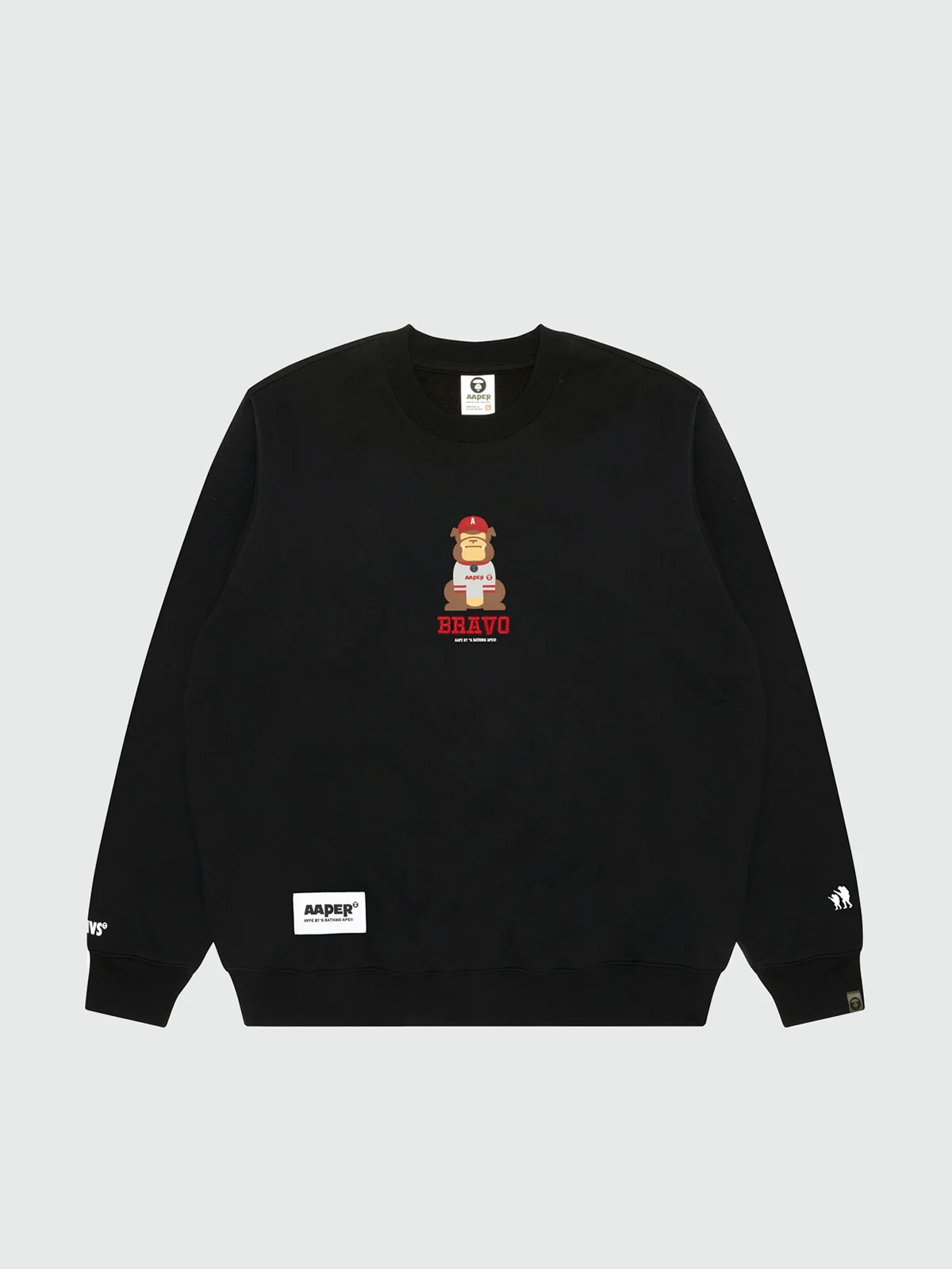 AAPE Áo Sweater Nam - AAPER crew neck sweatshirt