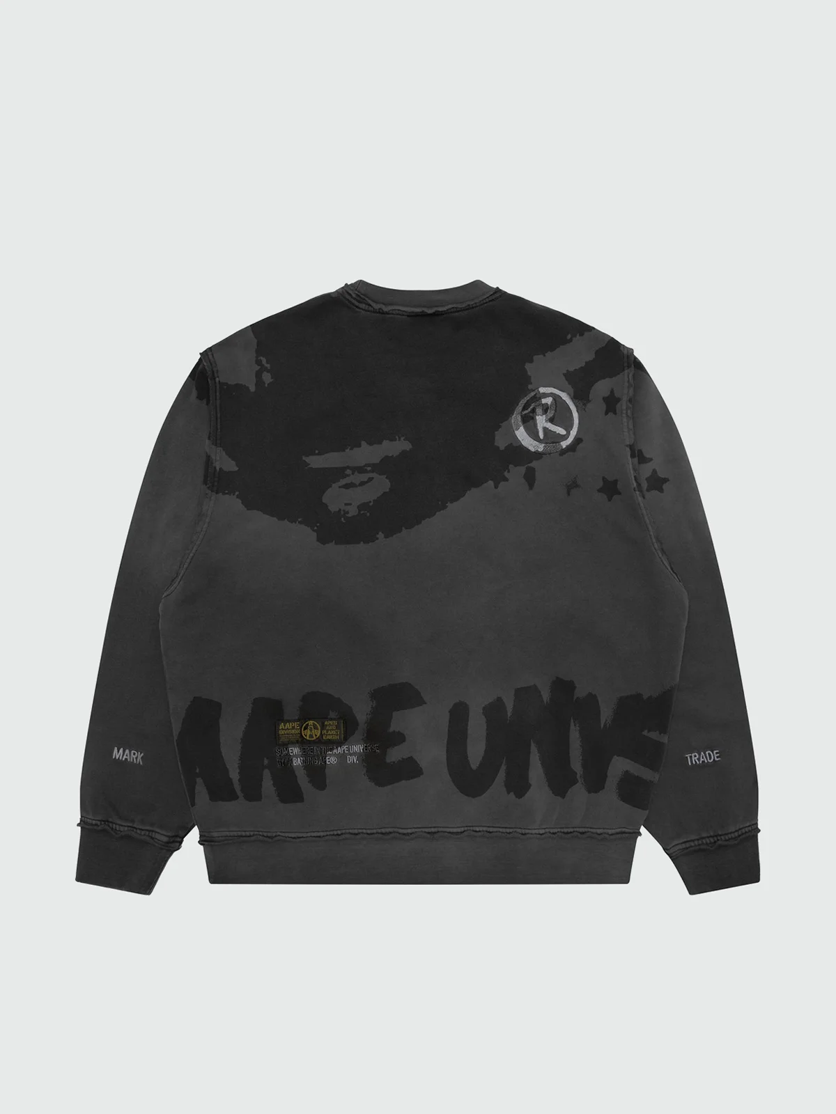 AAPE Áo Sweater Nam - AAPEUNVS graphic sweatshirt