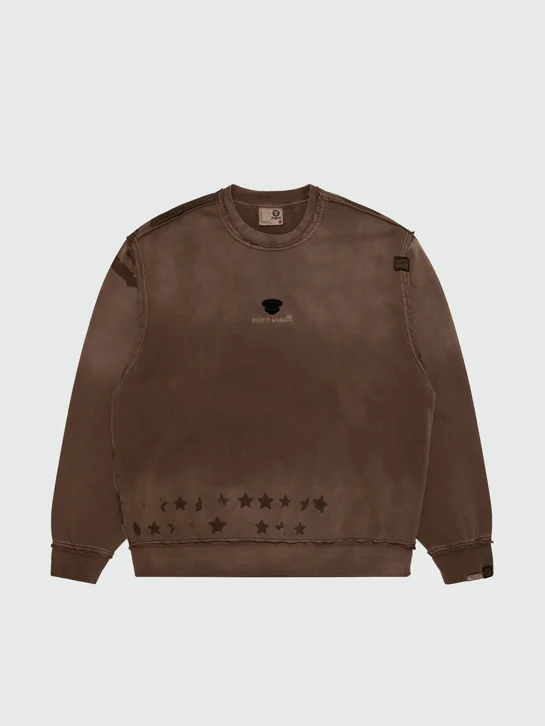 AAPE Áo Sweater Nam - AAPEUNVS graphic sweatshirt