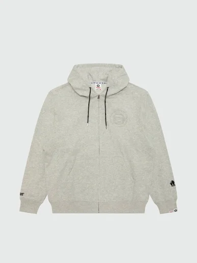 AAPE Áo Sweater Nam - Moonface zip-up hoodie