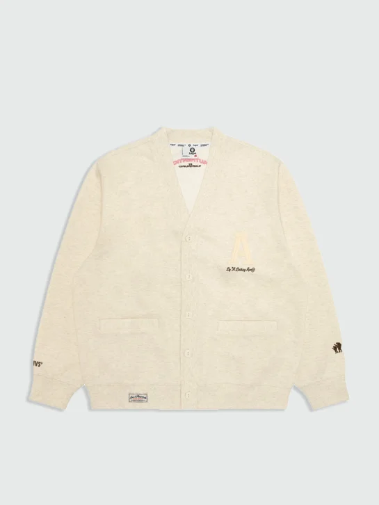 AAPE Áo Cardigan Nam - AAPESPORT v-neck cardigan