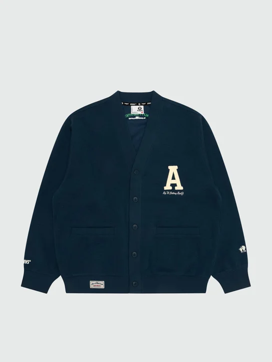 AAPE Áo Cardigan Nam - AAPESPORT v-neck cardigan