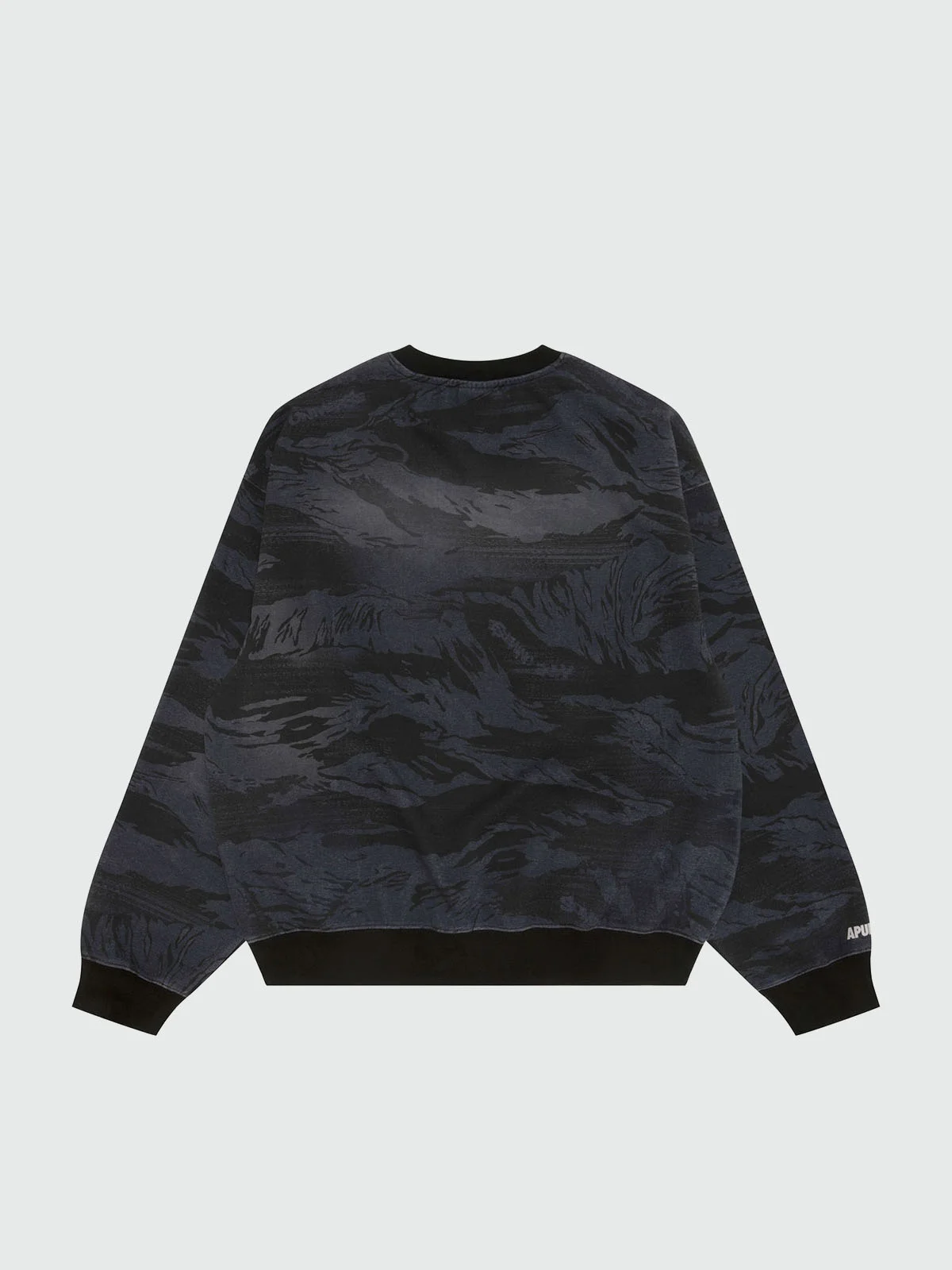 AAPE Áo Sweater Nam - Sticker print crew neck sweatshirt