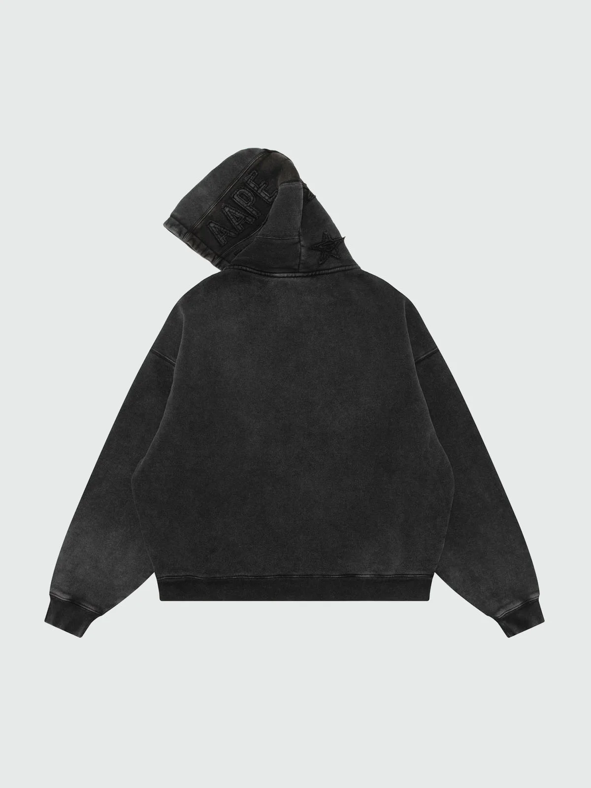 AAPE Áo Sweater Có Khóa Kéo Nam - Moonface zip-up hoodie