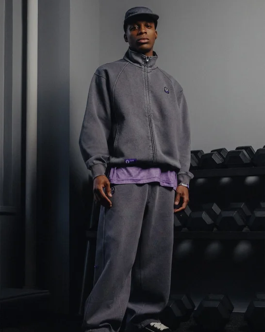 AAPE Áo Sweater Có Khóa Kéo Nam - AAPEUNION zip-up sweater