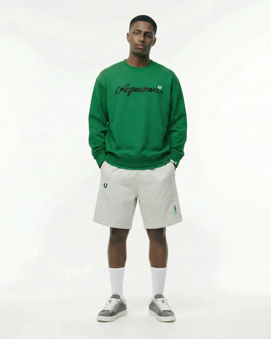 AAPE Áo Sweater Nam - AAPEUNION crew neck sweatshirt