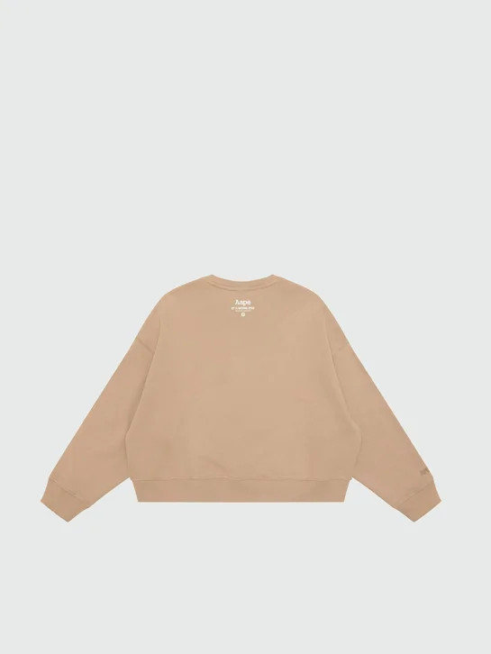 AAPE Áo Sweater Nữ - AAPEUNVS logo crew neck sweatshirt