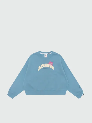 AAPE Áo Sweater Nữ - AAPEUNVS logo crew neck sweatshirt