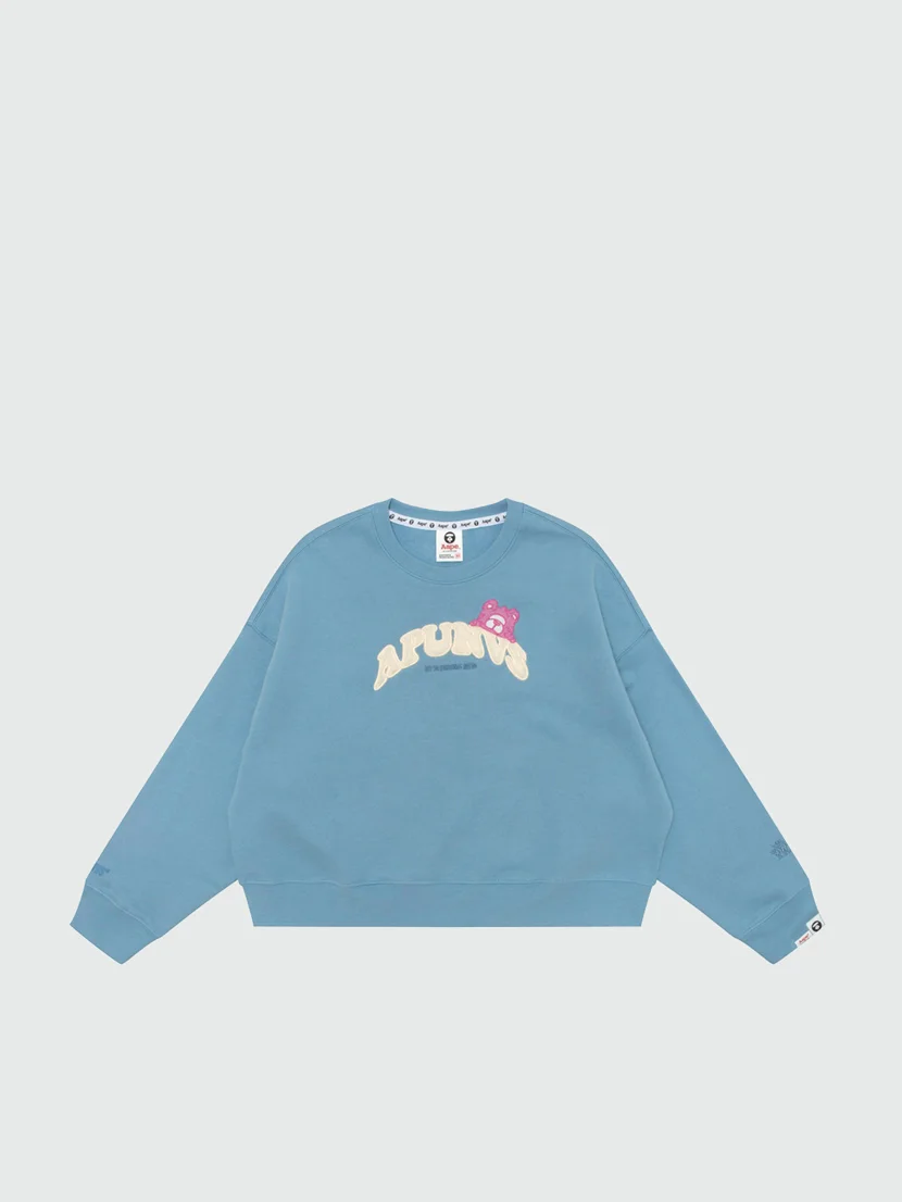 AAPE Áo Sweater Nữ - AAPEUNVS logo crew neck sweatshirt