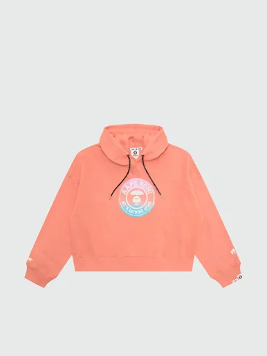 AAPE Áo Hoodie Nữ - AAPENOW moonface hoodie