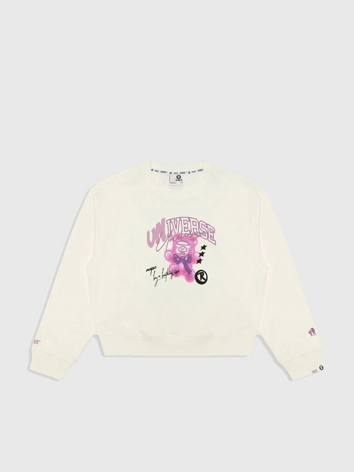 AAPE Áo Sweater Nữ - Graphic-print sweatshirt