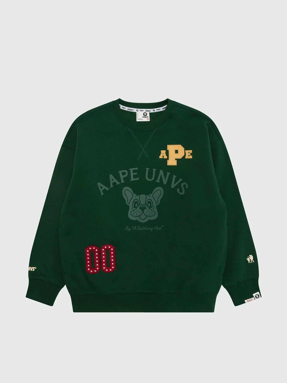 AAPE Áo Sweater Nữ - AAPEUNVS graphic crew neck sweatshirt