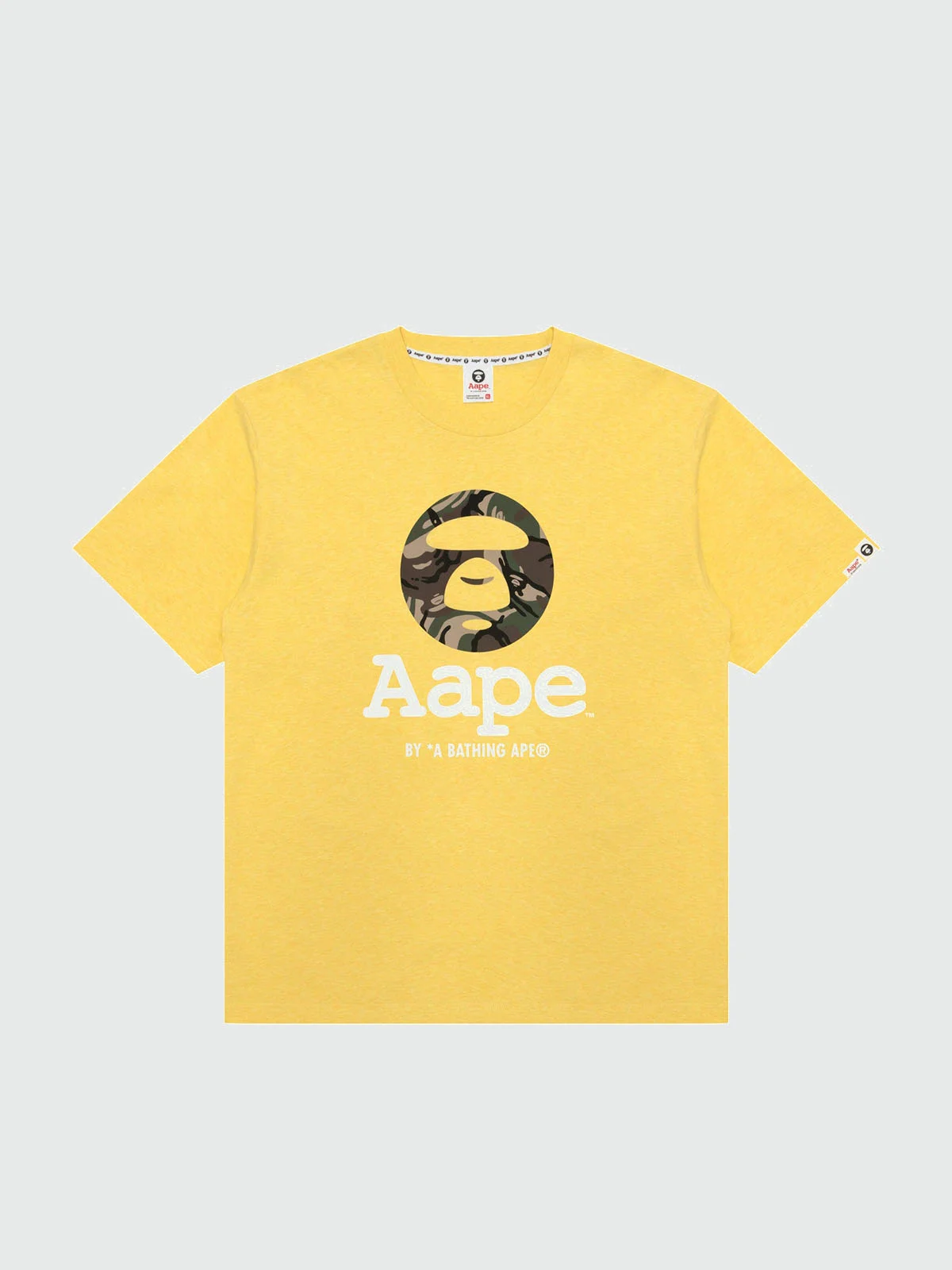 AAPE Áo Thun Ngắn Tay Nam - AAPEUNVS camo moonface tee
