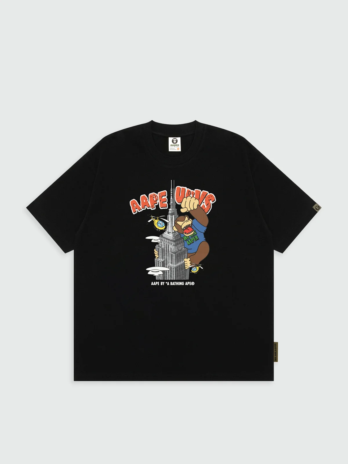 AAPE Áo Thun Ngắn Tay Nam - AAPER graphic tee