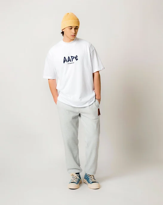 AAPE Áo Thun Ngắn Tay Nam - Logo print tee