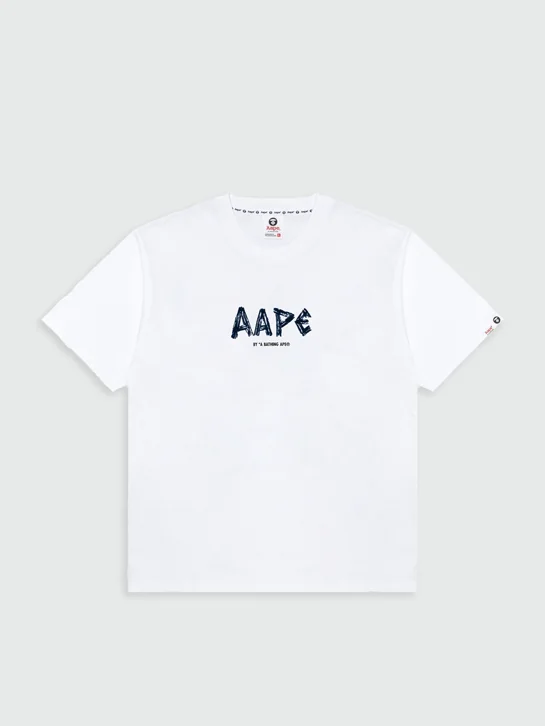 AAPE Áo Thun Ngắn Tay Nam - Logo print tee