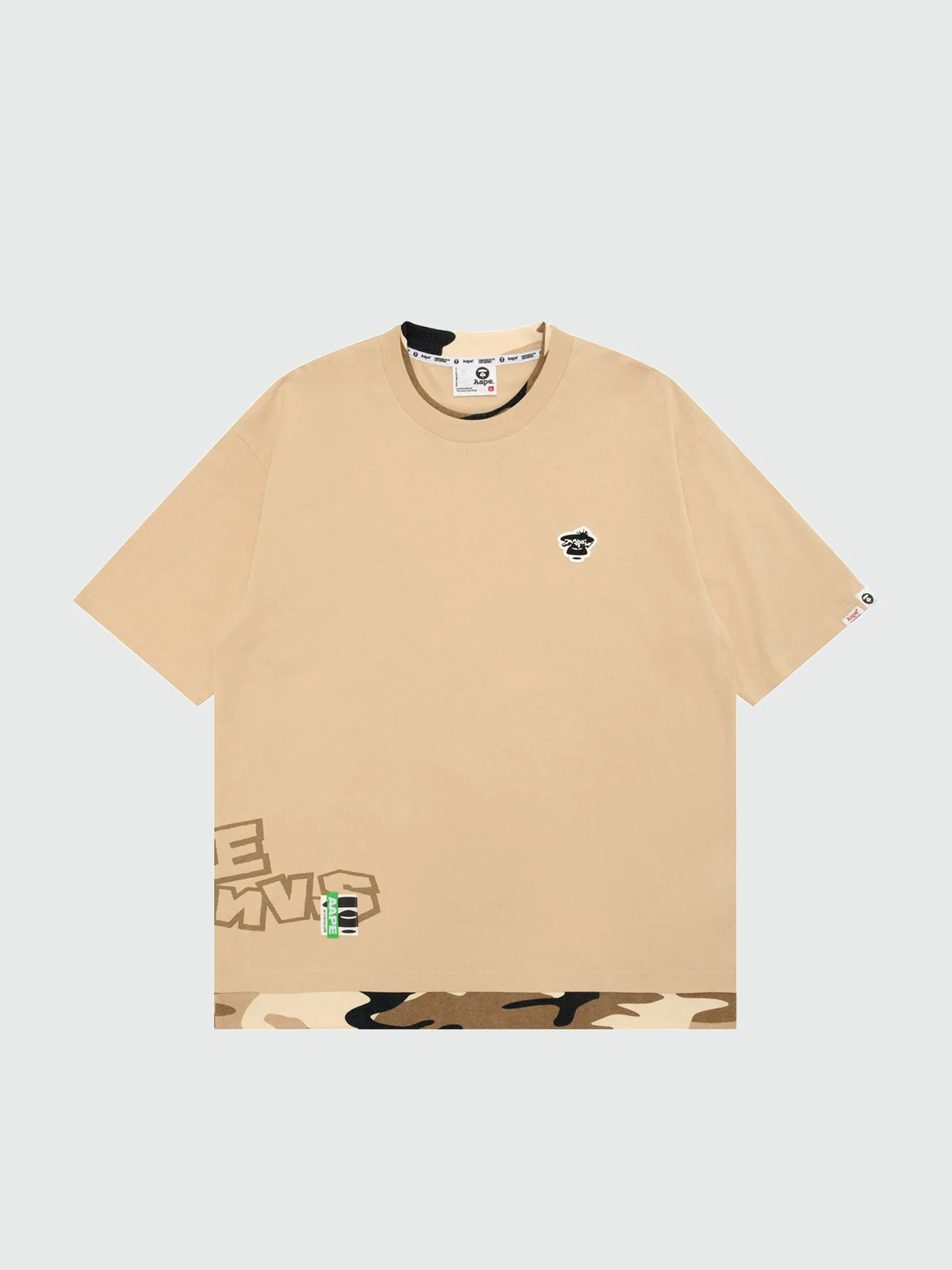 AAPE Áo Thun Ngắn Tay Nam - AAPEUNVS graphic tee