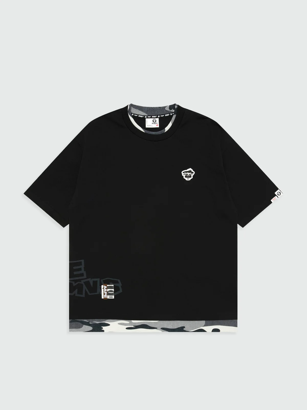 AAPE Áo Thun Ngắn Tay Nam - AAPEUNVS graphic tee