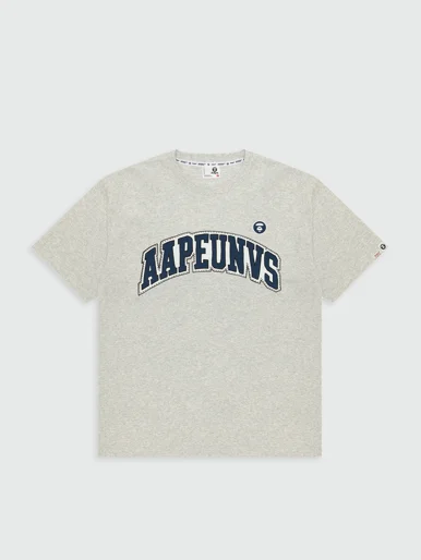 AAPE Áo Thun Ngắn Tay Nam - AAPEUNVS moonface graphic tee