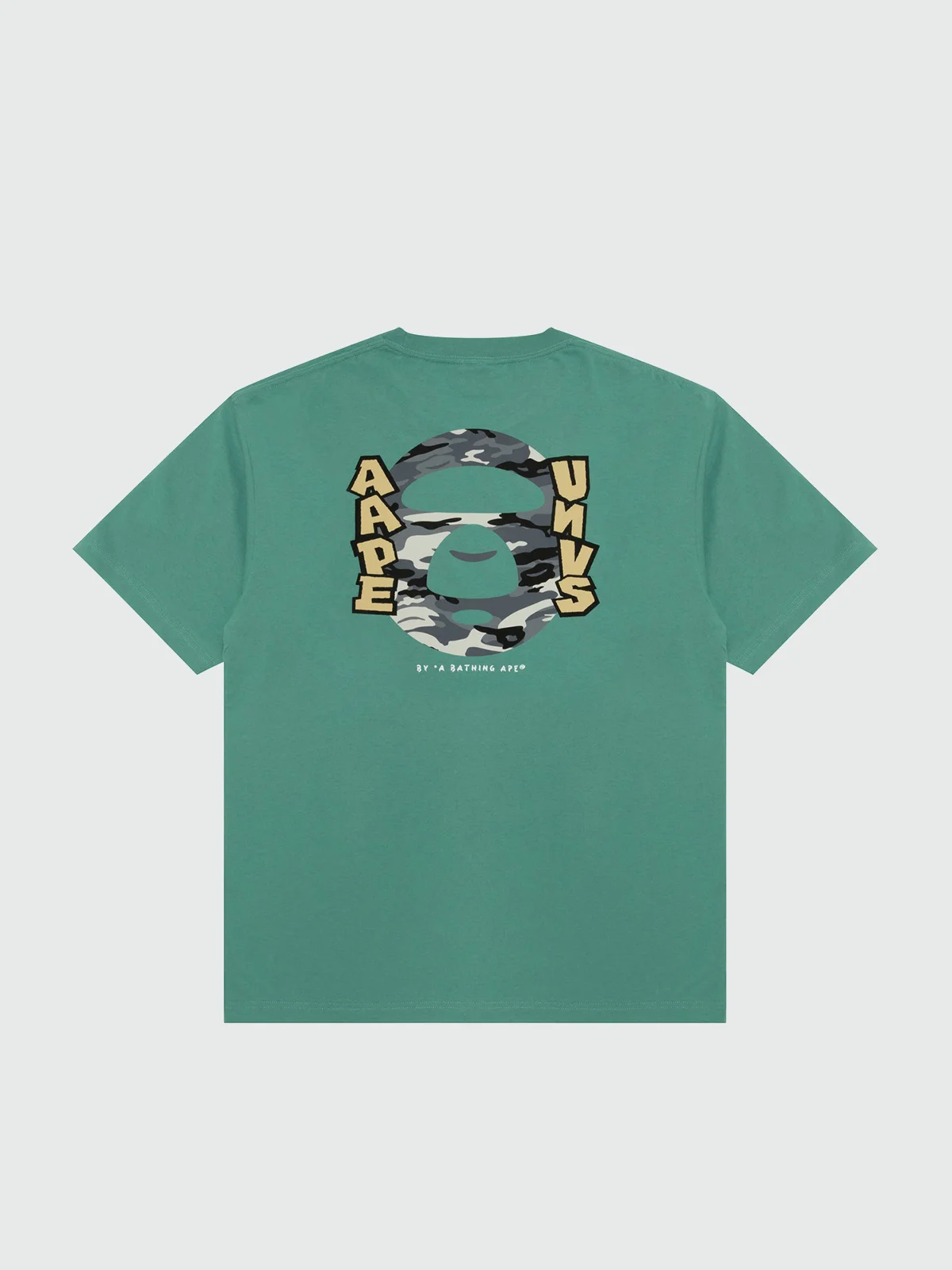 AAPE Áo Thun Ngắn Tay Nam - AAPEUNVS moonface graphic tee