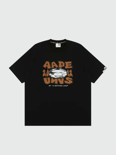 AAPE Áo Thun Ngắn Tay Nam - AAPEUNVS graphic tee