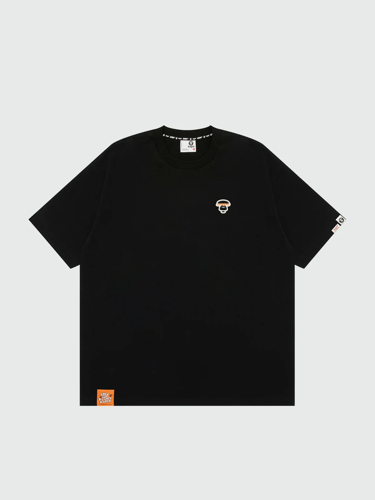 AAPE Áo Thun Ngắn Tay Nam - Moonface logo tee