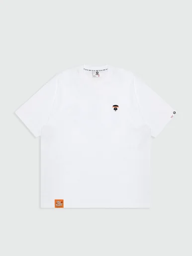 AAPE Áo Thun Ngắn Tay Nam - Moonface logo tee