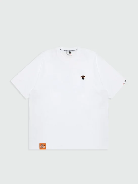 AAPE Áo Thun Ngắn Tay Nam - Moonface logo tee