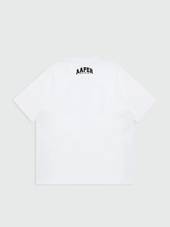 AAPE Áo Thun Ngắn Tay Nam - AAPER logo short sleeve tee